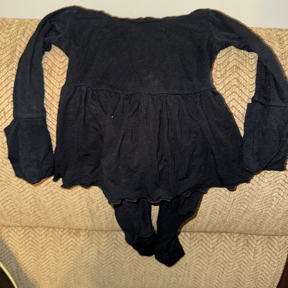 Ready set romper black twirl 0-6 months
